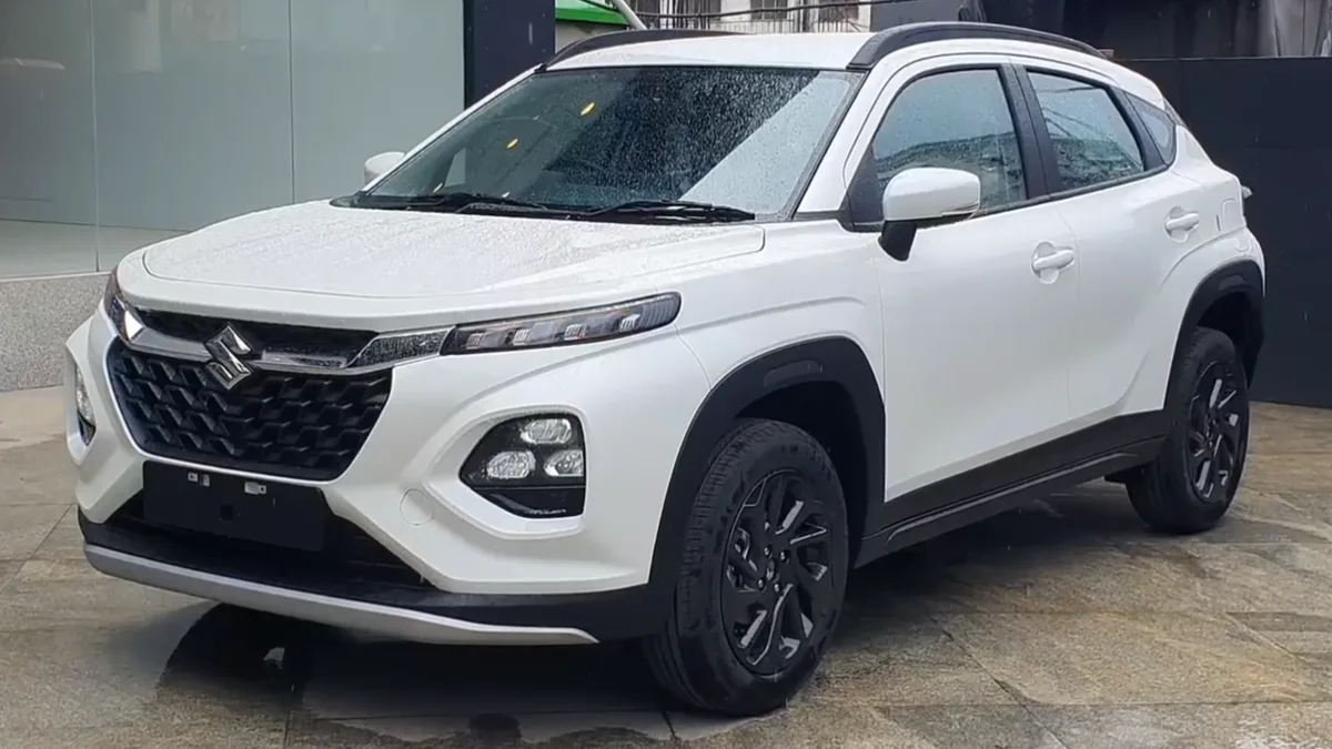 सफ़ेद रंग की Maruti Fronx (प्रतीकात्मक तस्वीर)