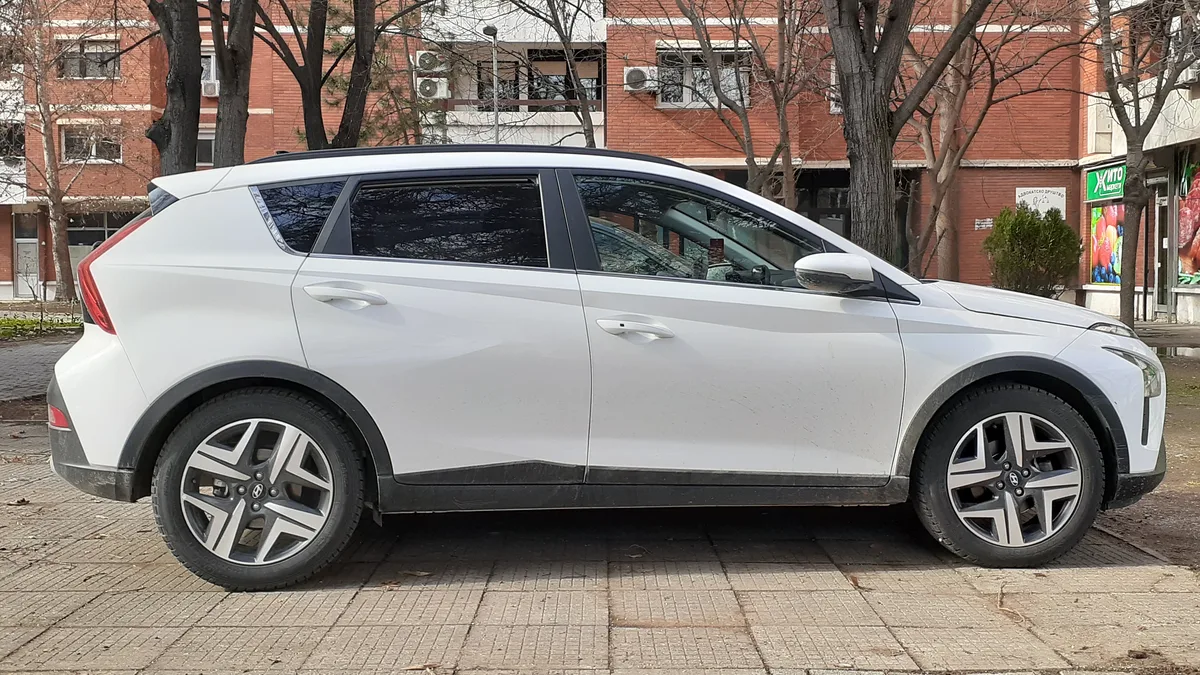 Hyundai Bayon का साइड प्रोफाइल (प्रतीकात्मक तस्वीर)