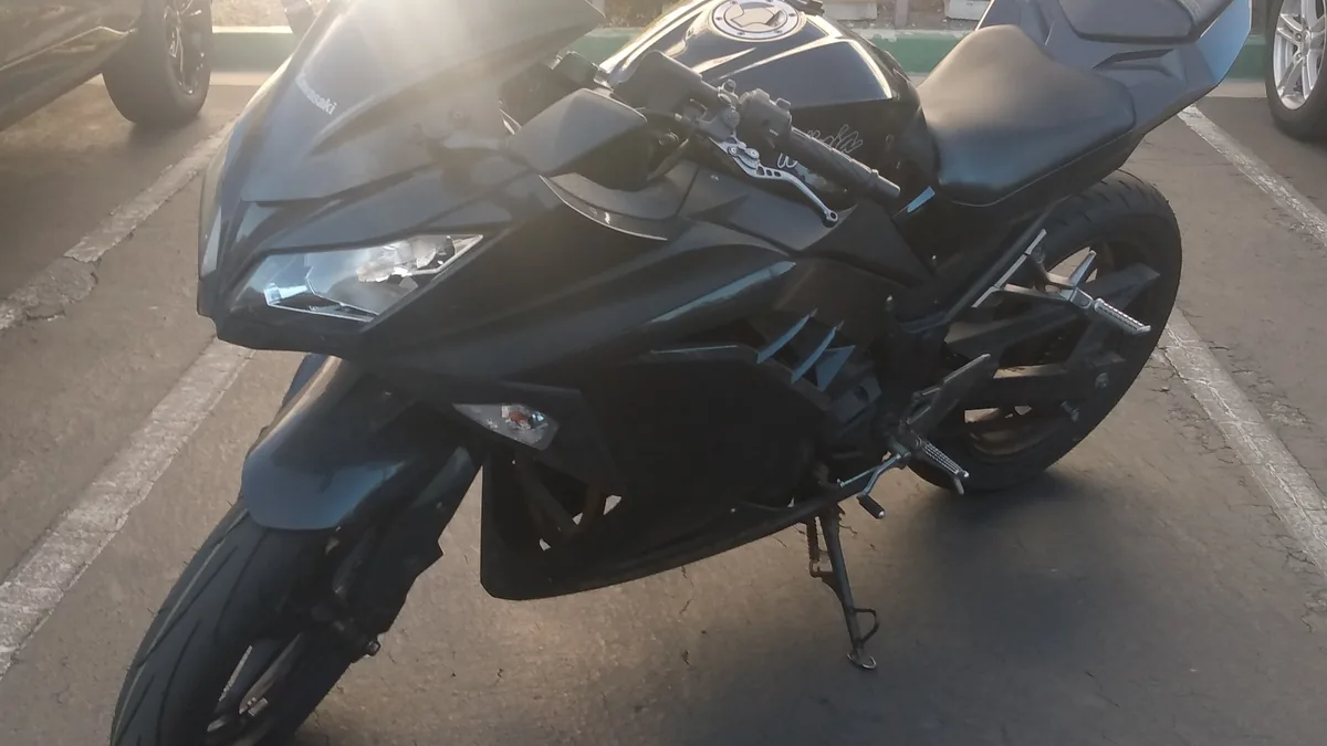 Kawasaki Ninja 300 — Z300 का इंजन और प्लेटफ़ॉर्म इसी से लिया गया है (प्रतीकात्मक तस्वीर)